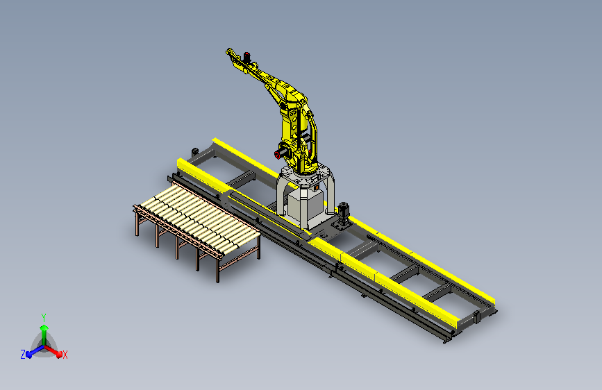 机器人行走轴地轨 sw21