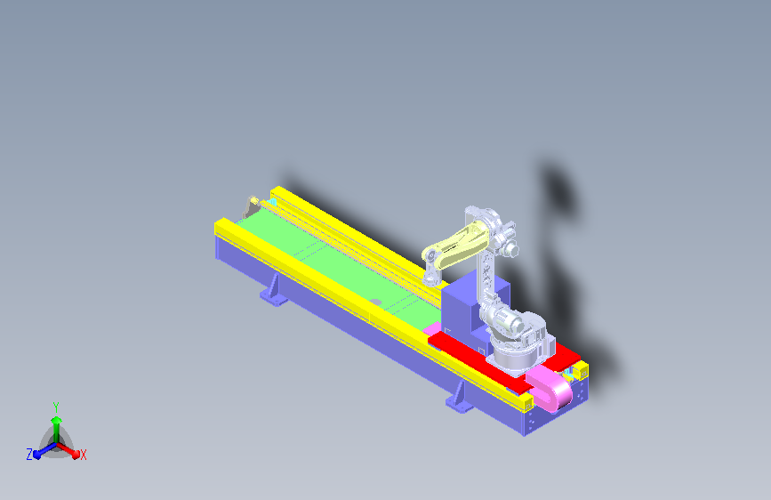 地轨关节焊接机器人 sw21
