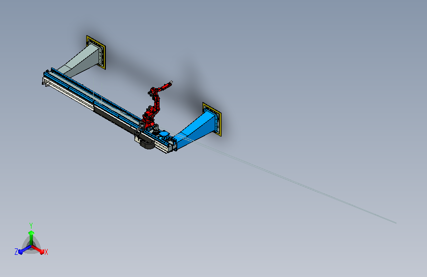 机器人移动天轨 sw21