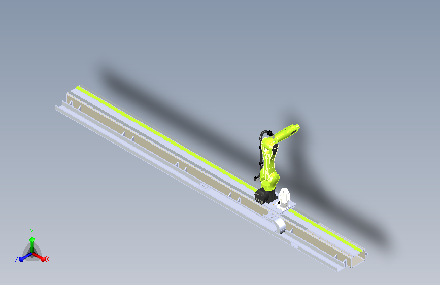 轻负载机器人第七轴 sw21