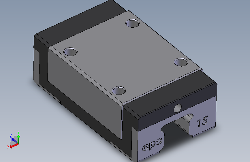 滑块 AR15_MN-block