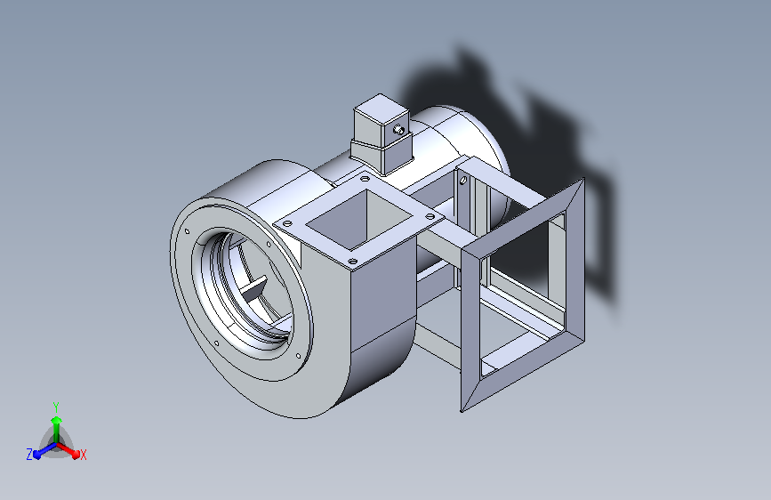 DF-2型鼓风机三维模型=61593=10