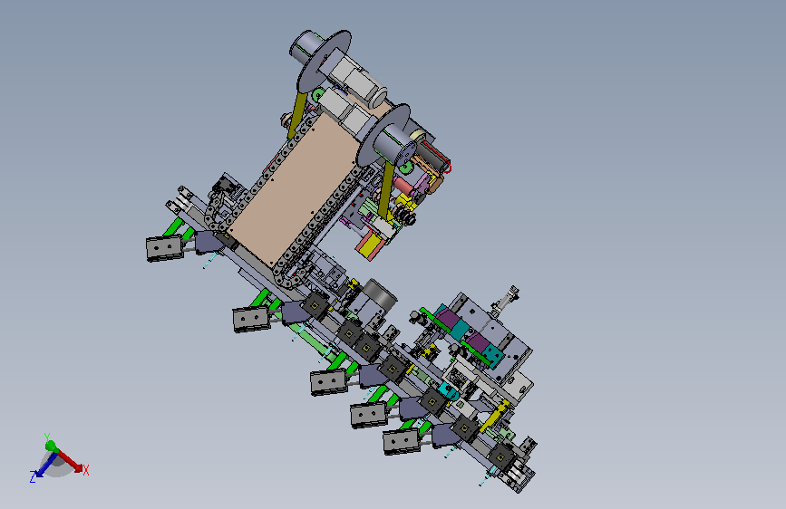 一种极耳电池弯折机