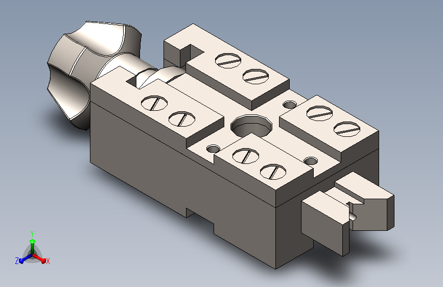 A0006996-УСП-8 54х30х20三棱夹 7035-0556