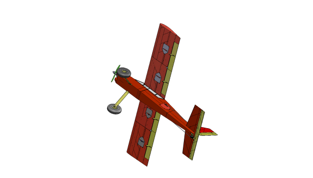 A0006998-航空模型教练机