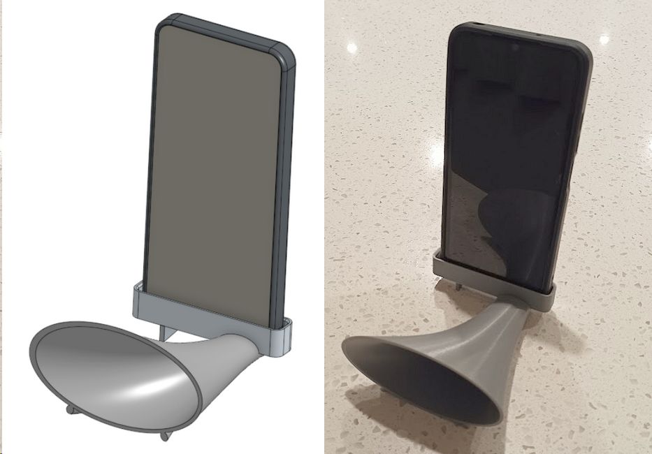 A0007012-手机支架 + 被动扬声器