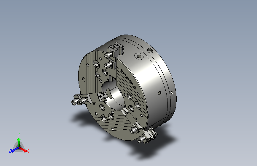 A0007026-12英寸 SMW 自动夹紧 KNCS-2G 夹具车床三爪卡盘