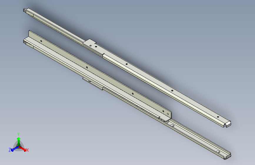 A0007044-抽屉滑轨 – 伸缩线性导轨