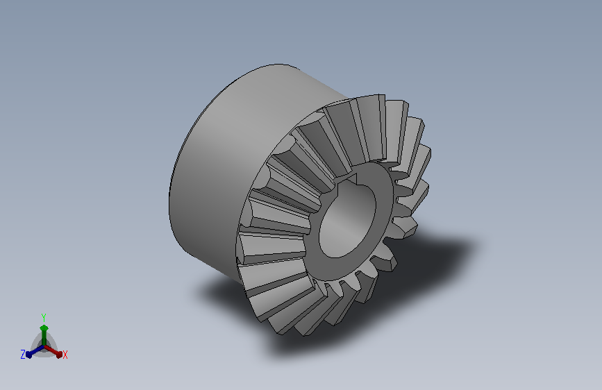 01-10 驱动锥齿轮（M2.5-19T-40X28-15X5X5)