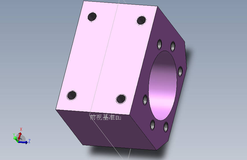 NJYL160-206-104-04   螺母固定座