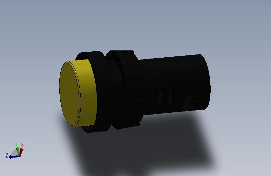 指示灯DYellow panel light assembly