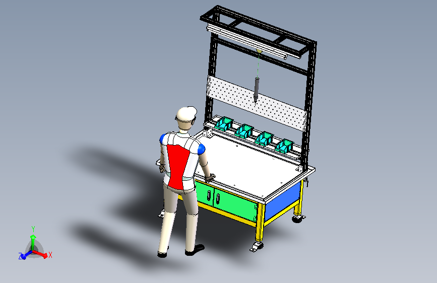 工作桌子，碳钢加工