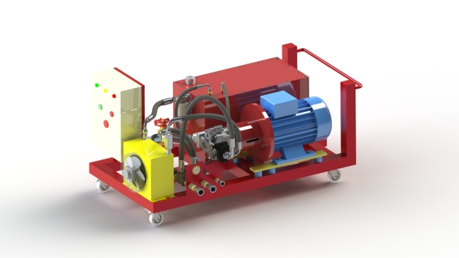 55kW液压动力装置液压动力组