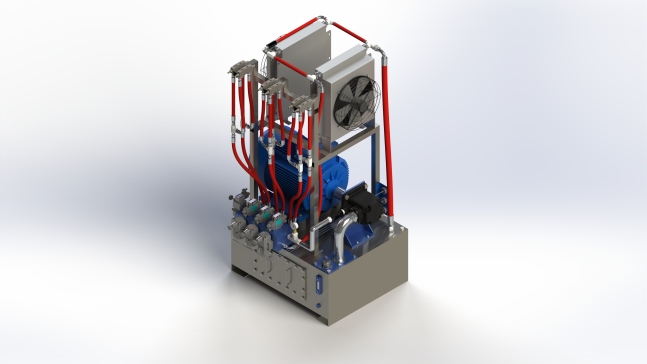 75KW液压动力装置液压动力组