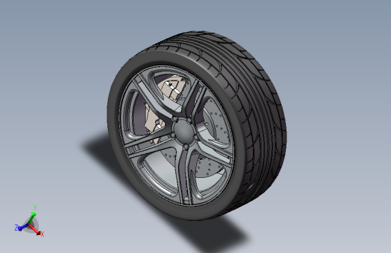汽车前后轮