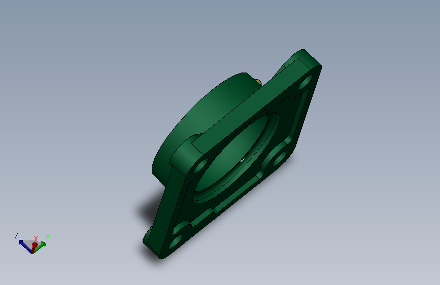 GB／T7809-1995铸造方形座FU206