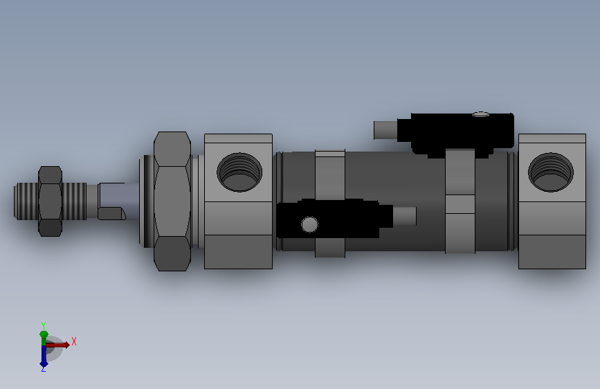 KSHA-MF20x20SU(0)+(CS1-M-2)a气缸
