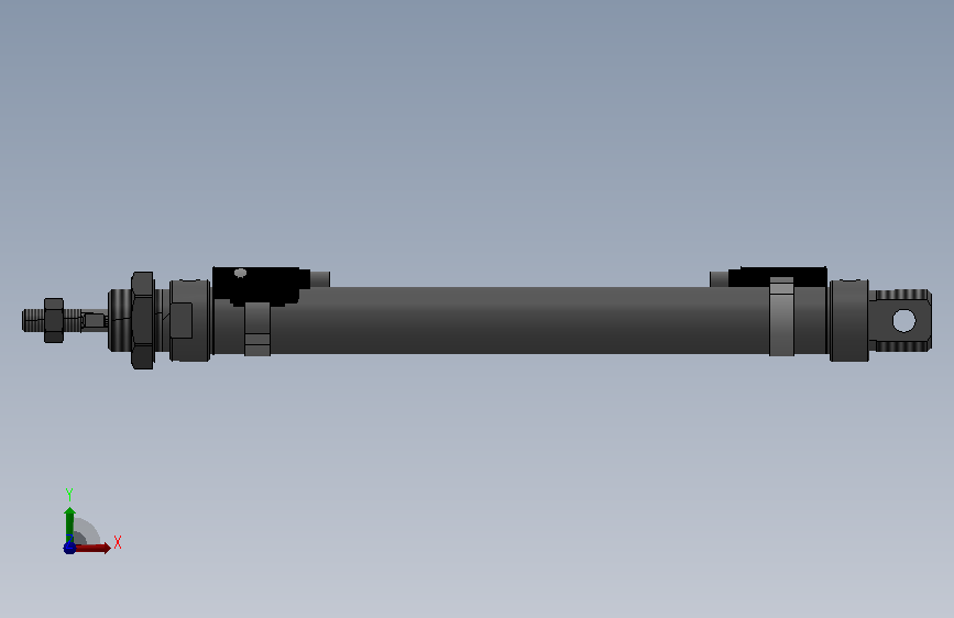 气缸KSHA-MA16x120SCA(0)+(CS1-M-2)A
