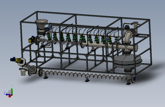 8 ATM加压螺杆压缩机。。