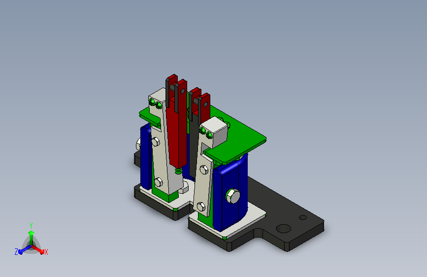2.5T提升机类安全制动减速钳