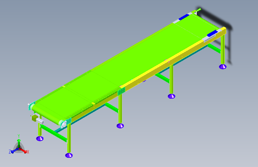 4米长不锈钢输送线
