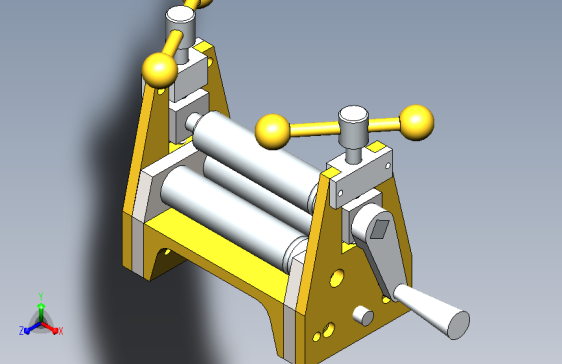 小型手摇辊压机  sw11