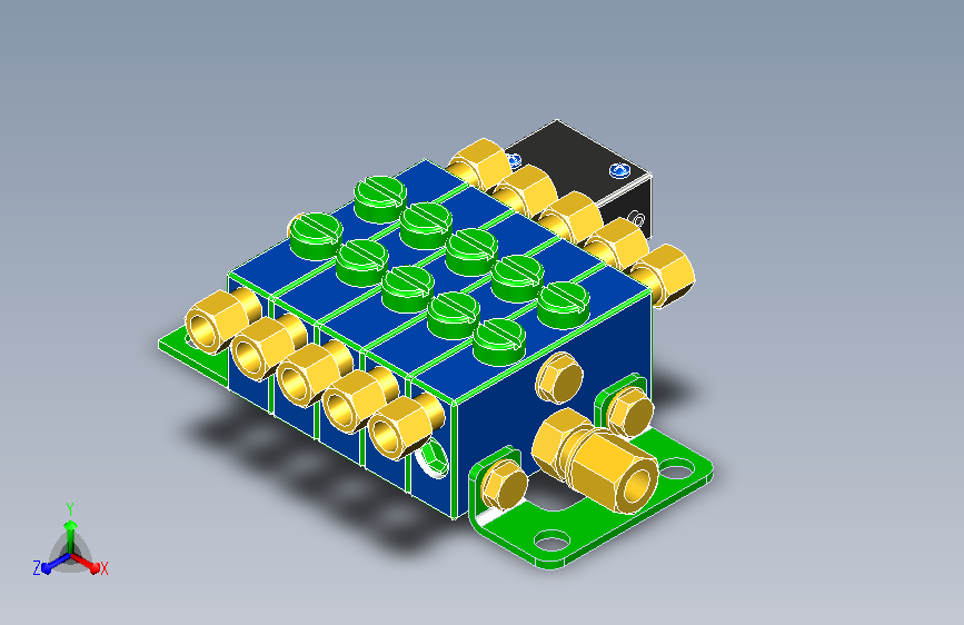 8路电控油路导向阀