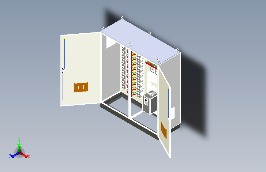 630A电源plc控制柜
