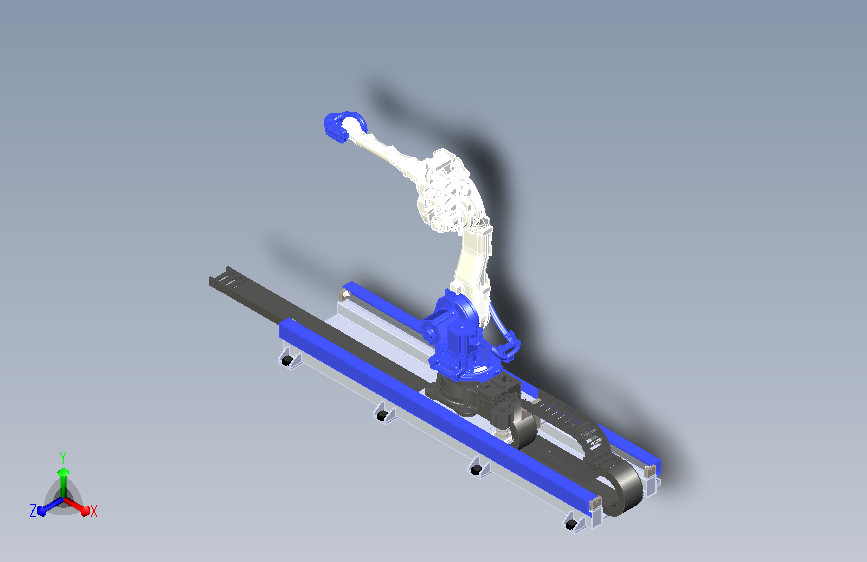 600kg负载机器人地轨