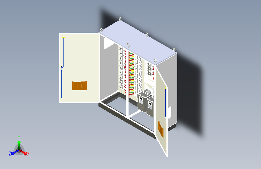 630A竖装plc控制柜