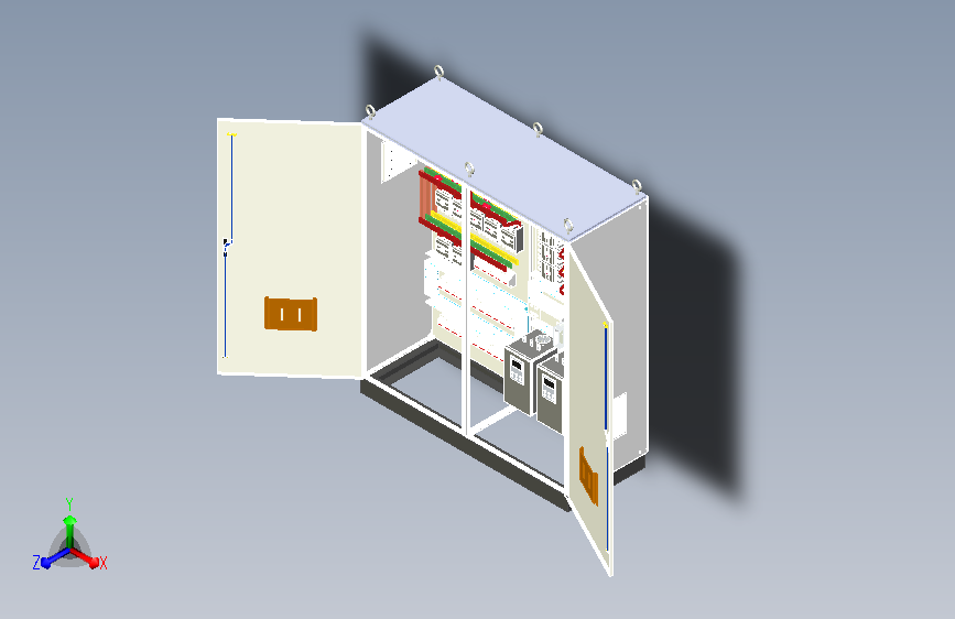 630A正装630A竖装plc控制柜