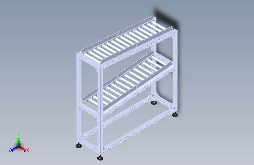AHC-3物料架（opl-ST080新增物料托板）