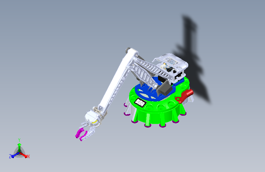 Buba机械臂(适合3D打印)模型3D图纸