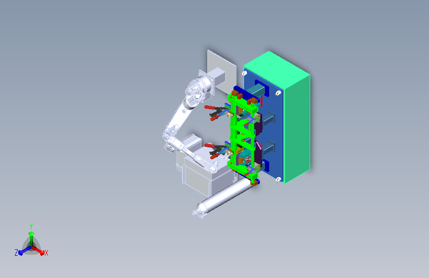 H型支架的机械手焊接