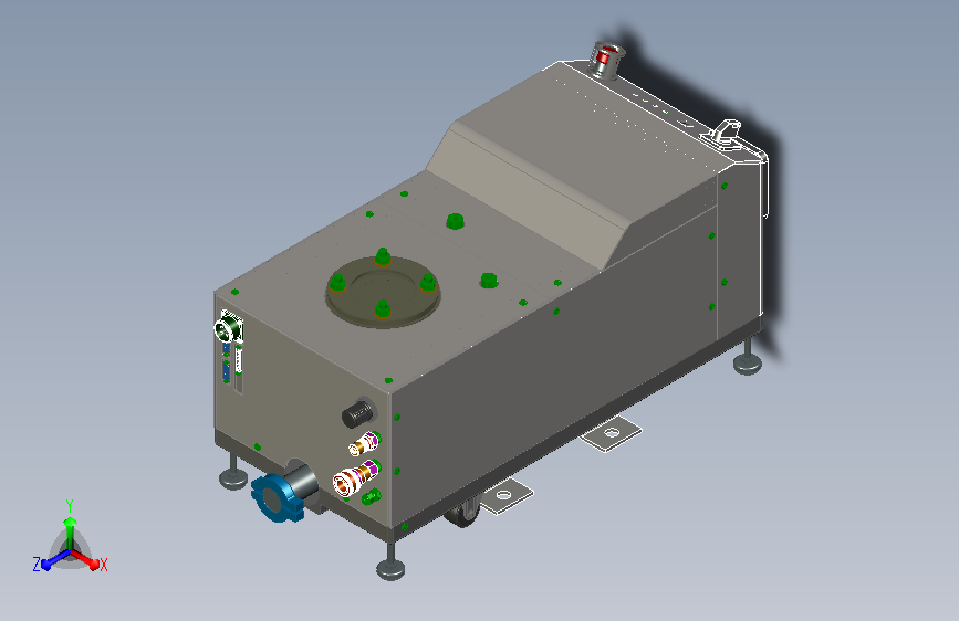 LOT干泵HD120三维模型