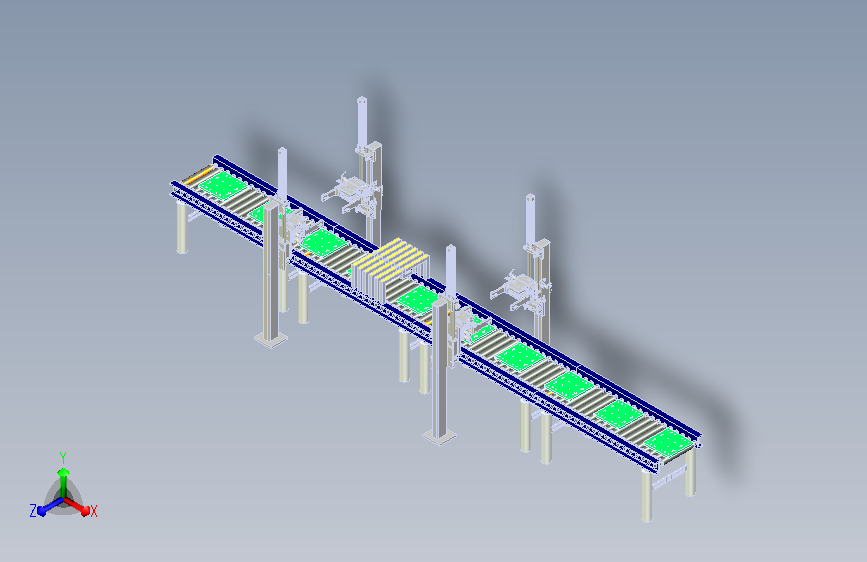 PCB板双面检测生产线