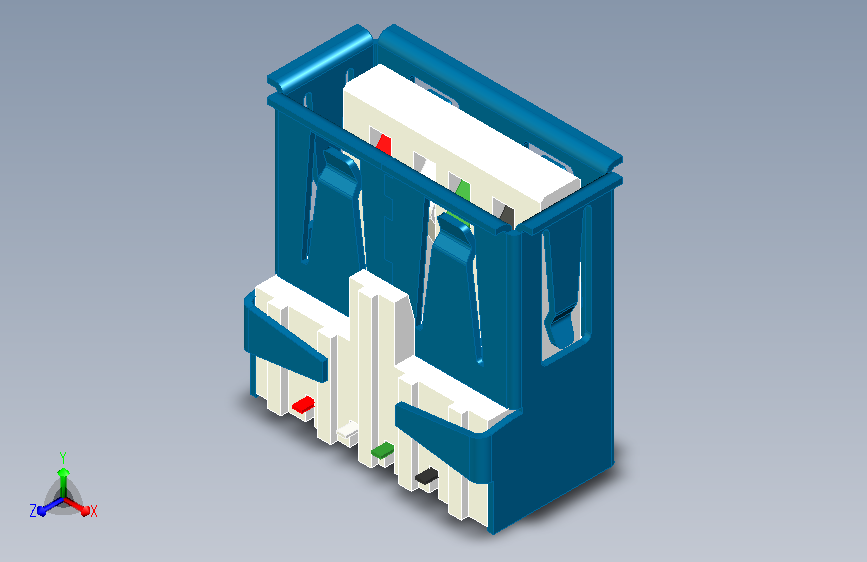 USB接头3D图档模型
