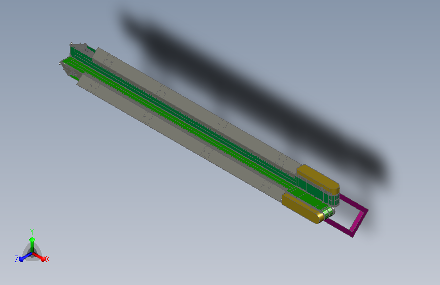 V字型双皮带输送机