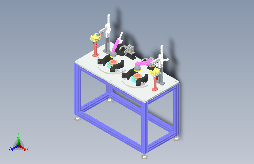 ZNU21025-40-000_前悬装配工作台