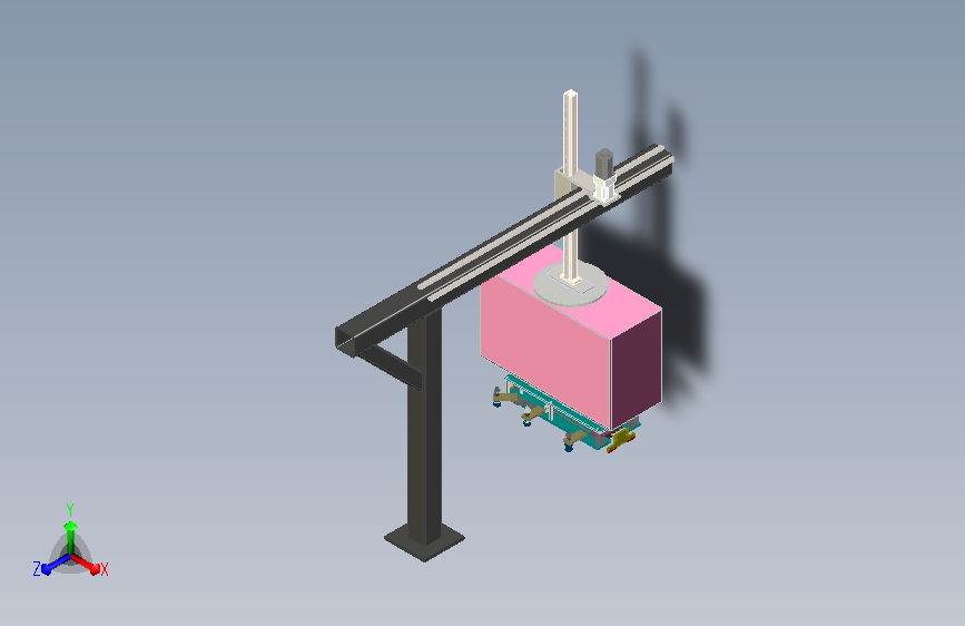 搬运托盘的助力机械手