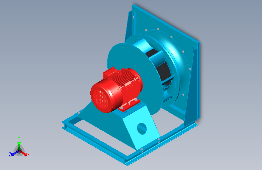 板式无蜗壳风机