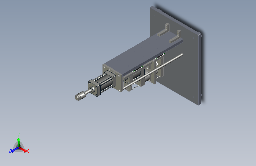 半自动压制模组
