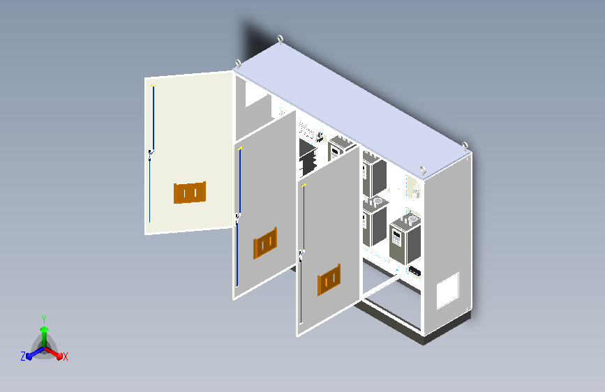 变频器三柜组装