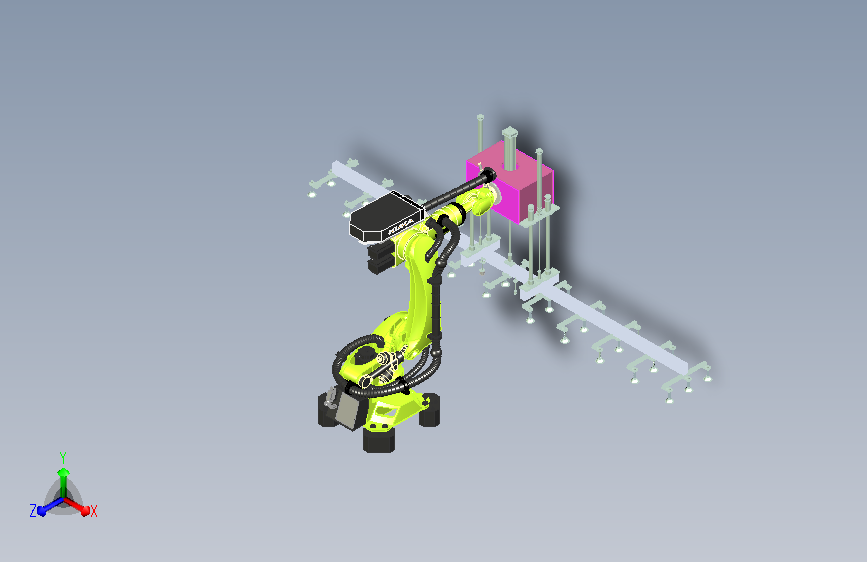 玻璃板机械手搬运