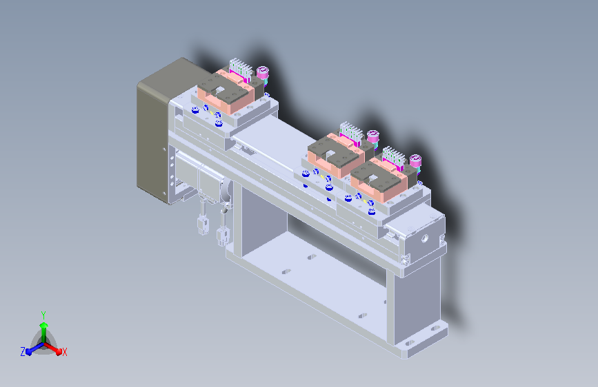 插针伺服错位机构