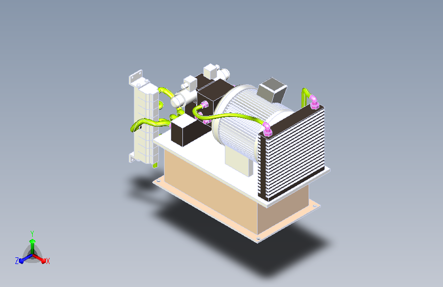 超小型液压系统集成设计