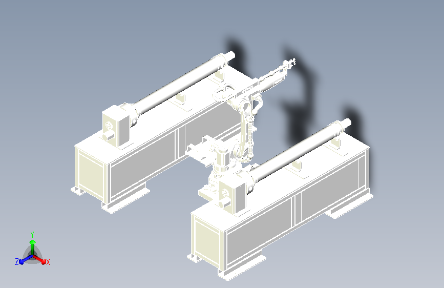 储气罐盖头机器人二工位焊接工作站设计