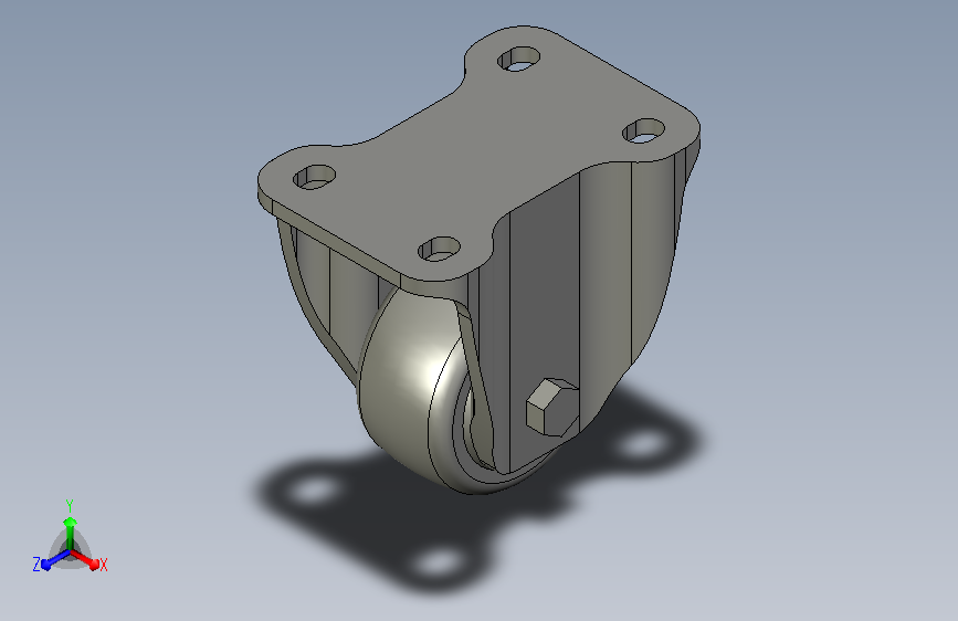 万向轮轮子脚轮重型定向轮16-625R-XSE