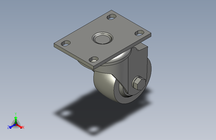 万向轮轮子脚轮重型定向轮16-625-XSE