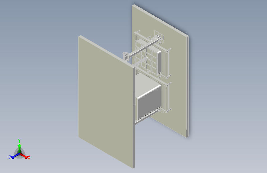 床垫码垛十字桁架